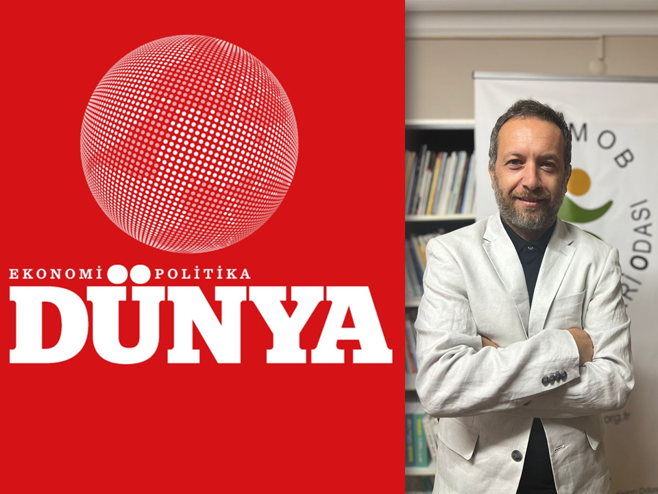 DÜNYA GAZETESİ |YÖNETİM KURULU BAŞKANIMIZ ONUR AKBULUT’TAN GIDA GÜVENLİĞİ UYARISI