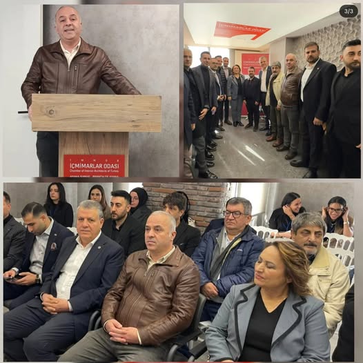 TMMOB İÇ MİMARLAR ODASI ADANA ŞUBESİ 6. GENEL KURULUNA KATILIM SAĞLADIK.  SEÇİLECEK YENİ YÖNETİME BAŞARILAR DİLERİZ.