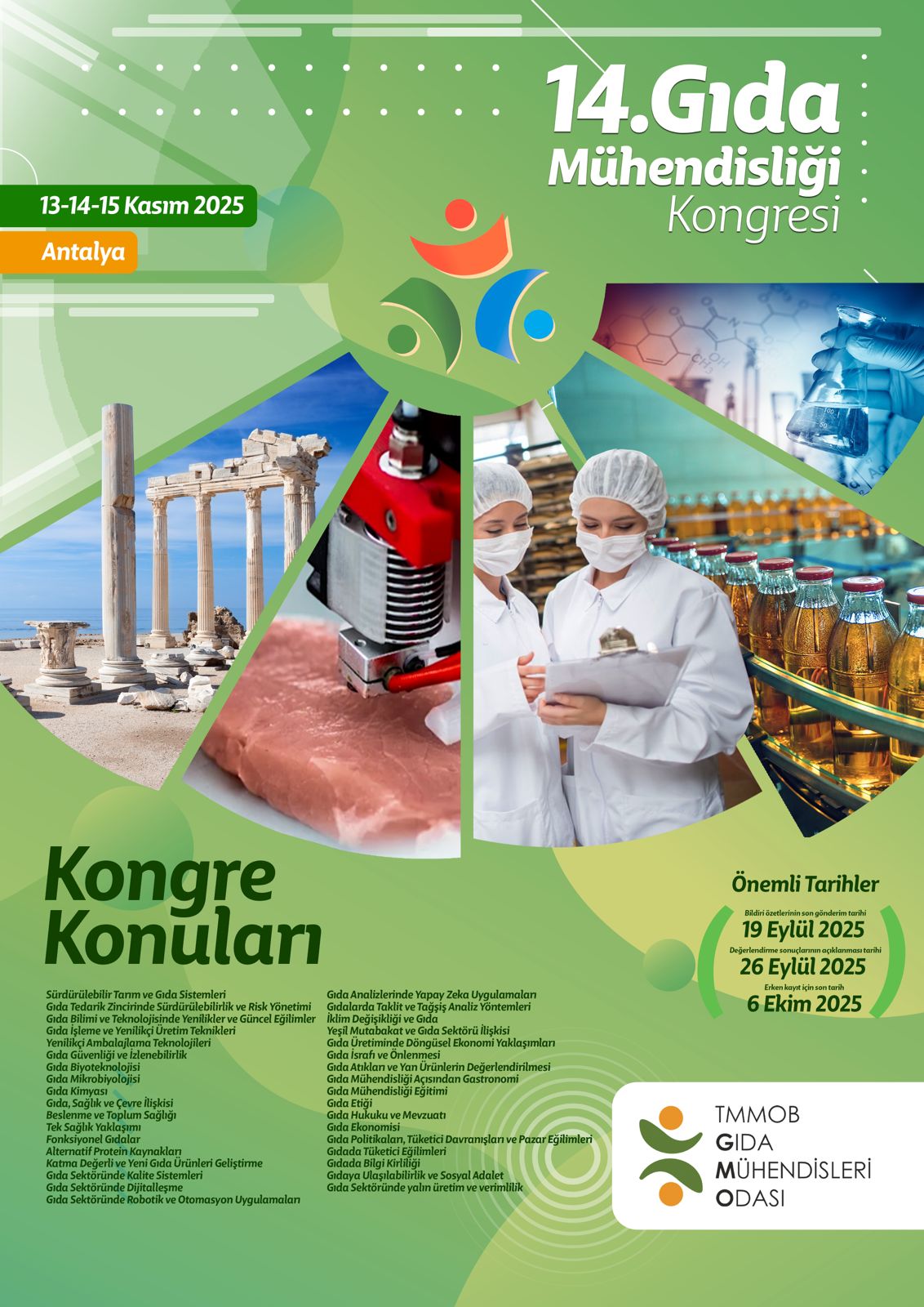 14. Gıda Mühendisliği Kongre Bildiriler Kitabı