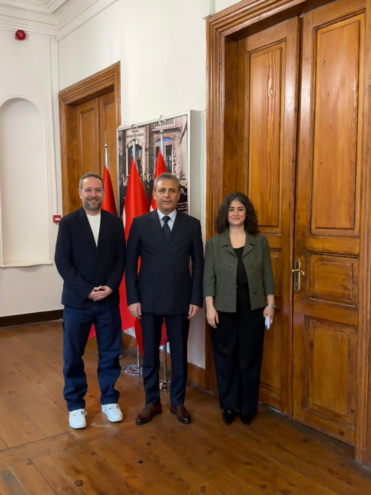 KADIKÖY KAYMAKAMI SAYIN MUHİTTİN PAMUK’U MAKAMINDA ZİYARET ETTİK