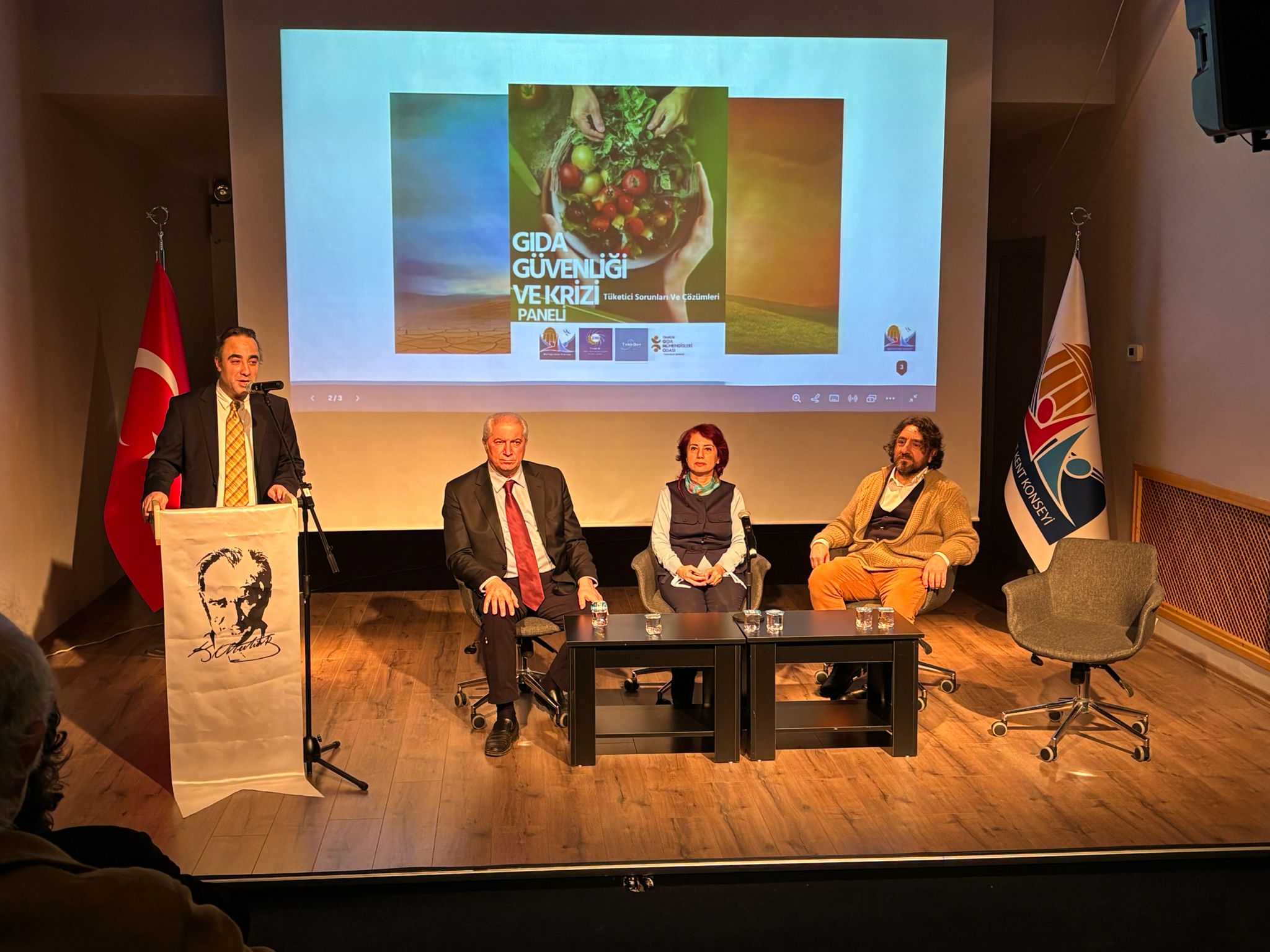 DERİNLEŞEN YOKSULLUK KISKACINDA GIDA GÜVENLİĞİ PANELİNDE PANELİST OLARAK YER ALDIK