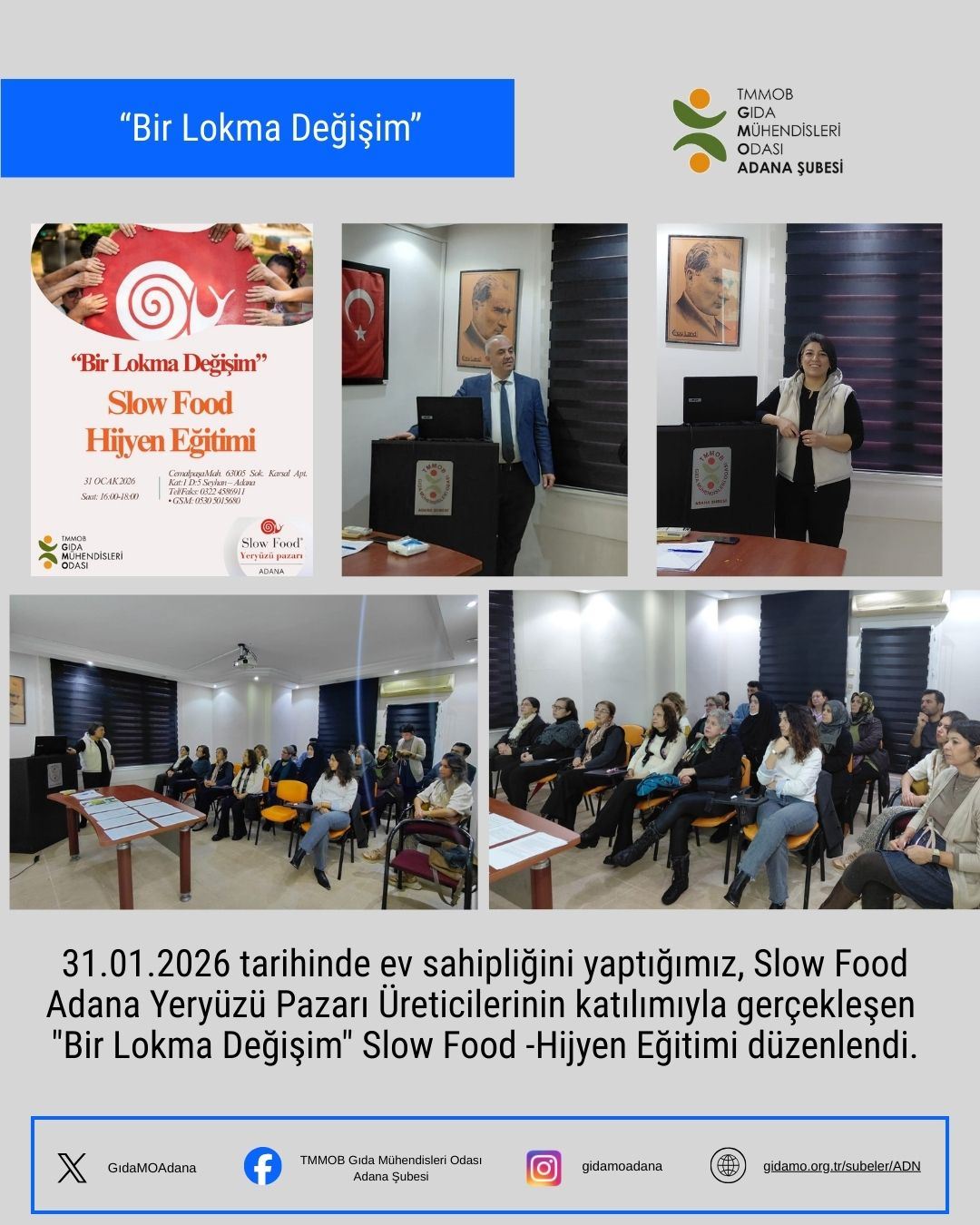 BİR LOKMA DEĞİŞİM 