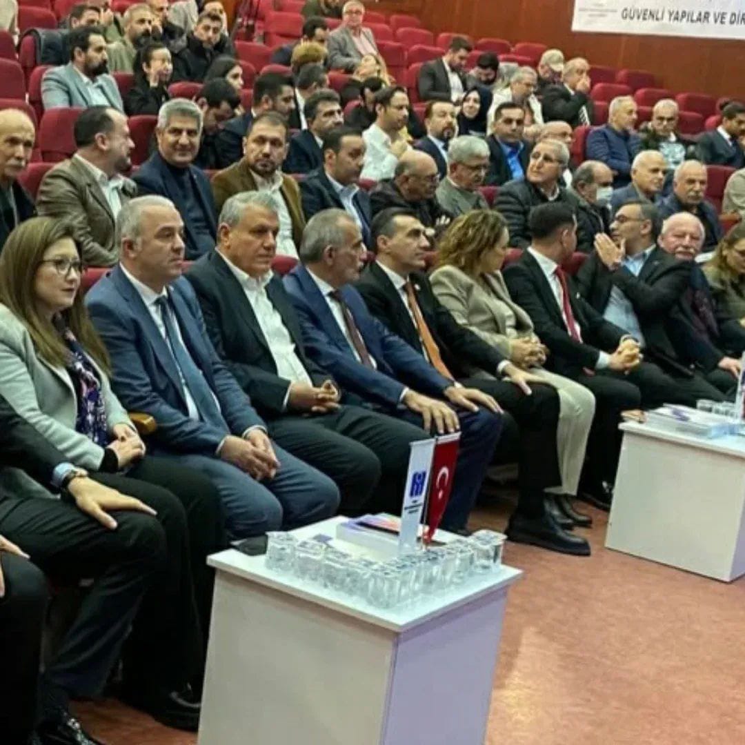 TMMOB İNŞAAT MÜHENDİSLERİ ODASI,PEYZAJ MİMARLARI ODASI VE MADEN MÜHENDİSLERİ ODASI ADANA ŞUBELERİNİN GENEL KURULLARINA KATILIM SAĞLADIK.YENİ SEÇİLECEK YÖNETİM KURULLARINA BAŞARILAR DİLERİZ.