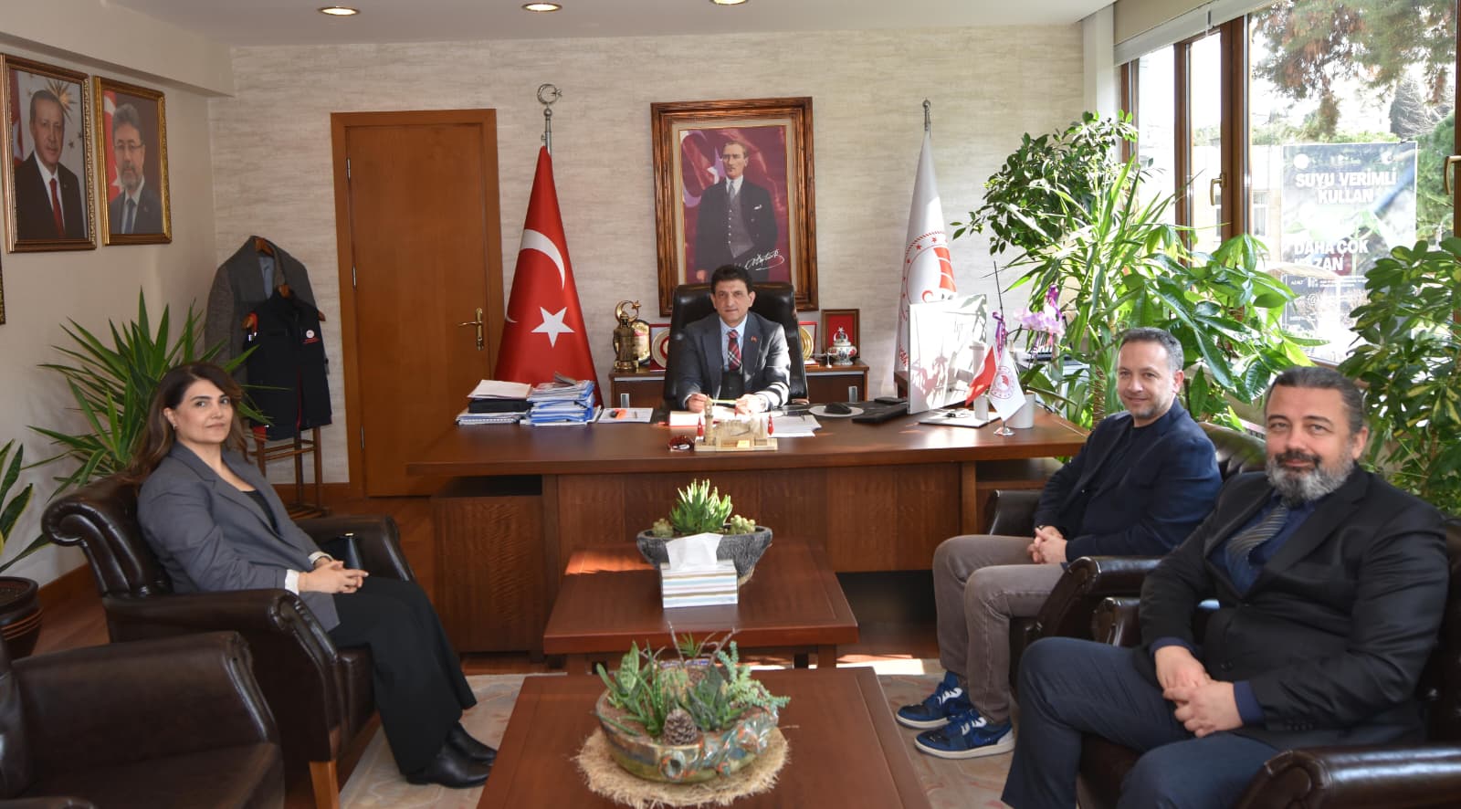 İSTANBUL İL TARIM VE ORMAN MÜDÜRÜ SUAT PARILDAR’I MAKAMINDA ZİYARET ETTİK