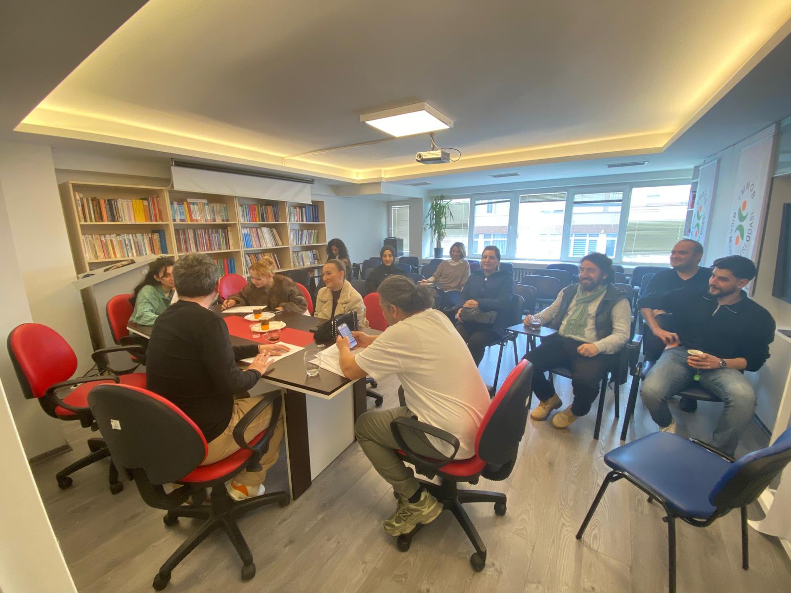 İSTANBUL ŞUBE YENİ DÖNEM KOMİSYONLARI GÖREVE BAŞLADI!