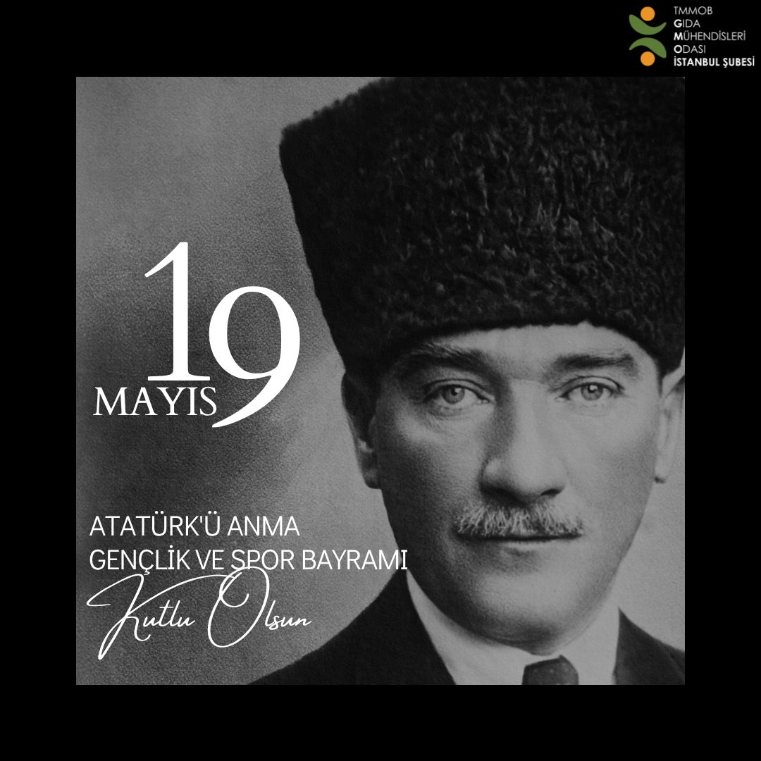 19 MAYIS ATATÜRK’Ü ANMA, GENÇLİK VE SPOR BAYRAMI KUTLU OLSUN.