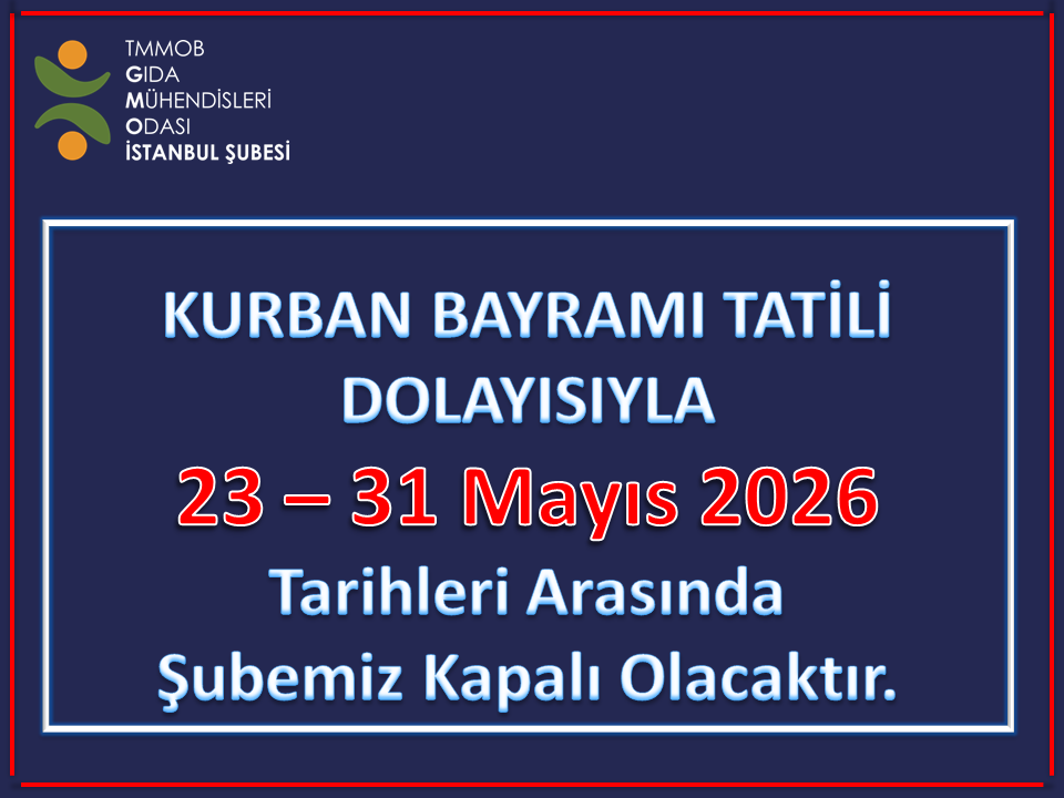 📢 DUYURU / KURBAN BAYRAMI ŞUBE ÇALIŞMA SAATLERİ
