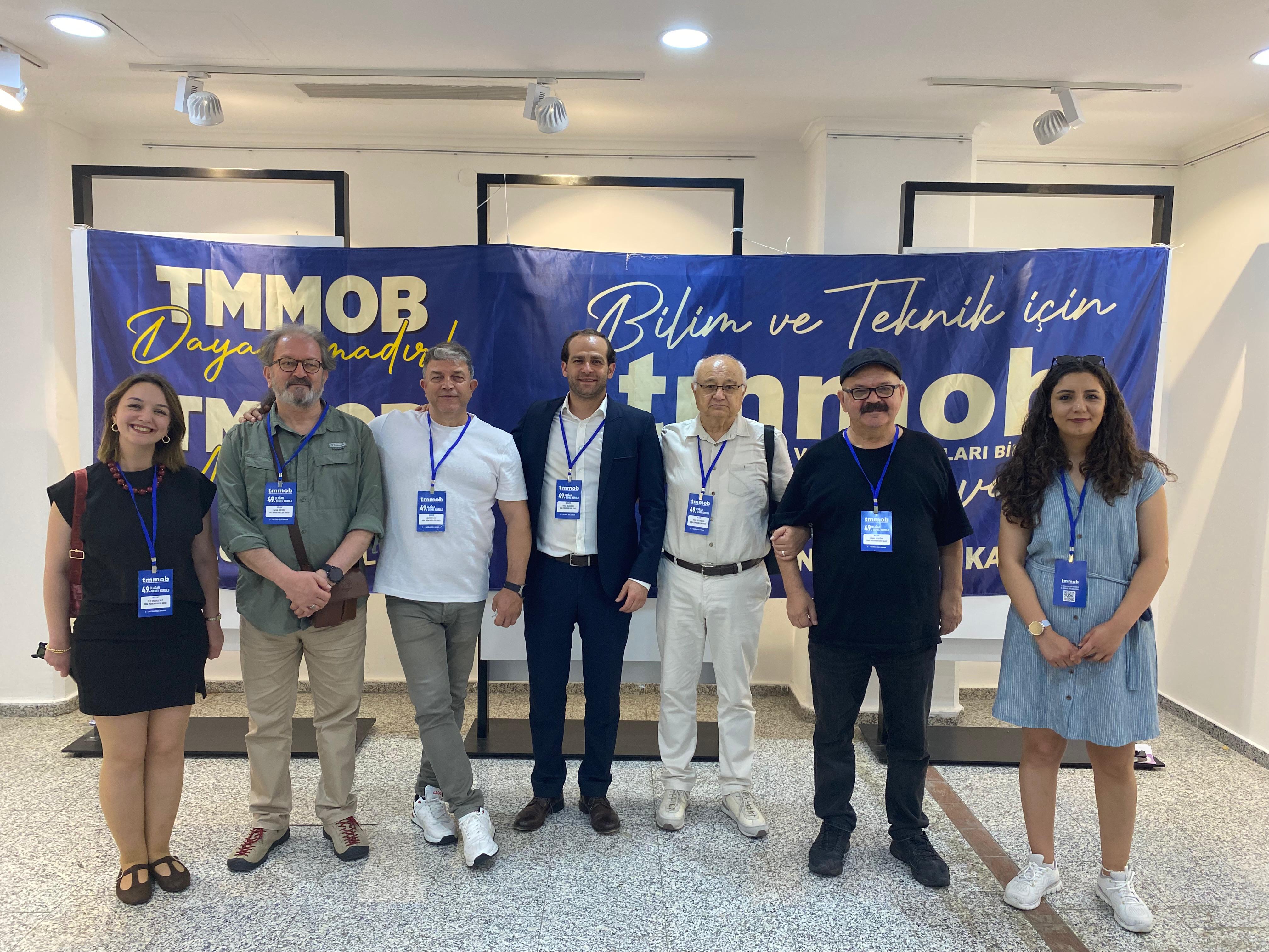 TMMOB 49. OLAĞAN GENEL KURULU VE SEÇİMLERİNE KATILDIK