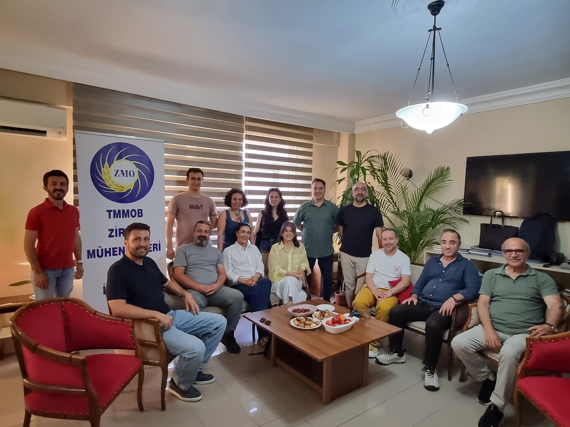 TMMOB Ziraat Mühendisleri Odası İstanbul Şubesini ziyaret ettik