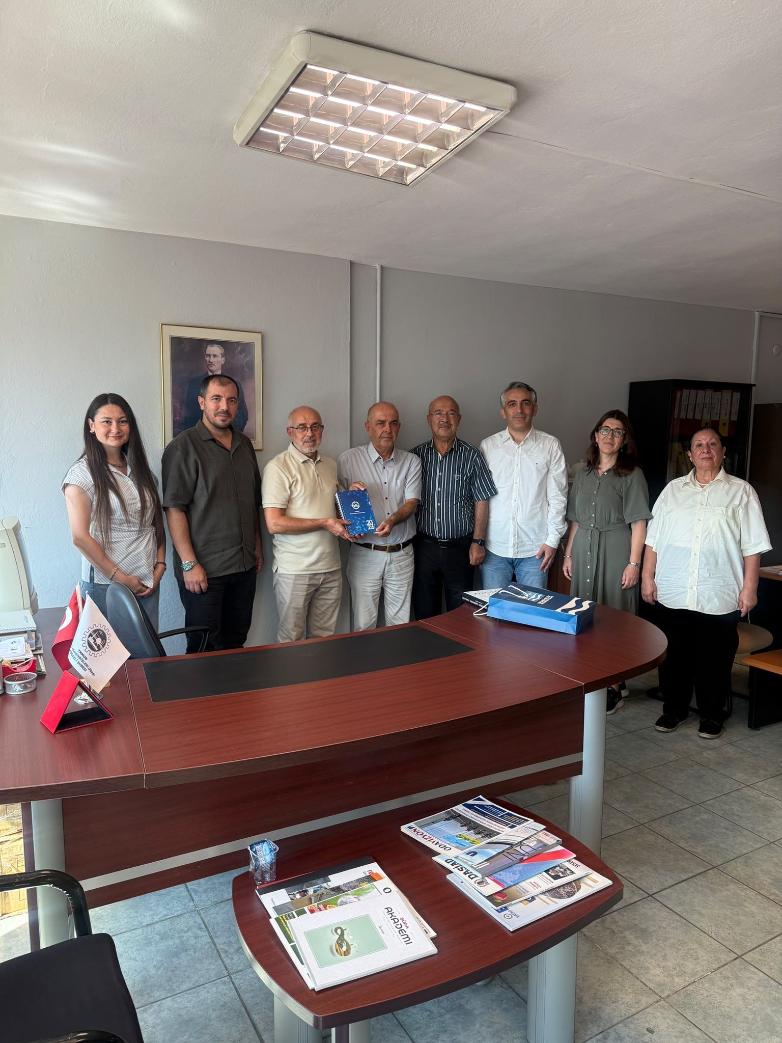 Kocaeli Su ve Kanalizasyon İdaresi İSU Oda'mıza ziyaret gerçekleştirdi.