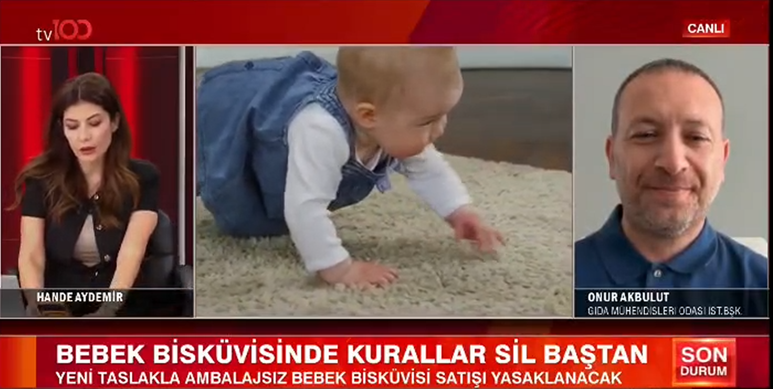 TV 100 KANALI HANDE AYDEMİR GÜN ORTASI PROGRAMINA - ONUR AKBULUT CANLI YAYIN KONUĞU OLDU