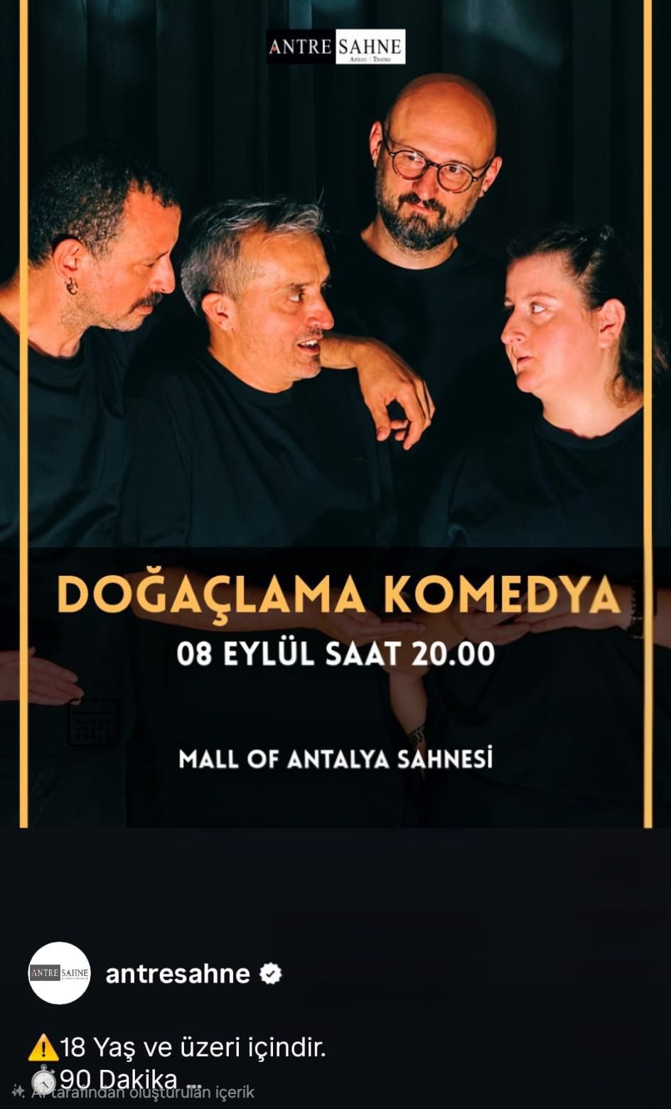 DOĞAÇLAMA KOMEDYA ETKİNLİĞİ