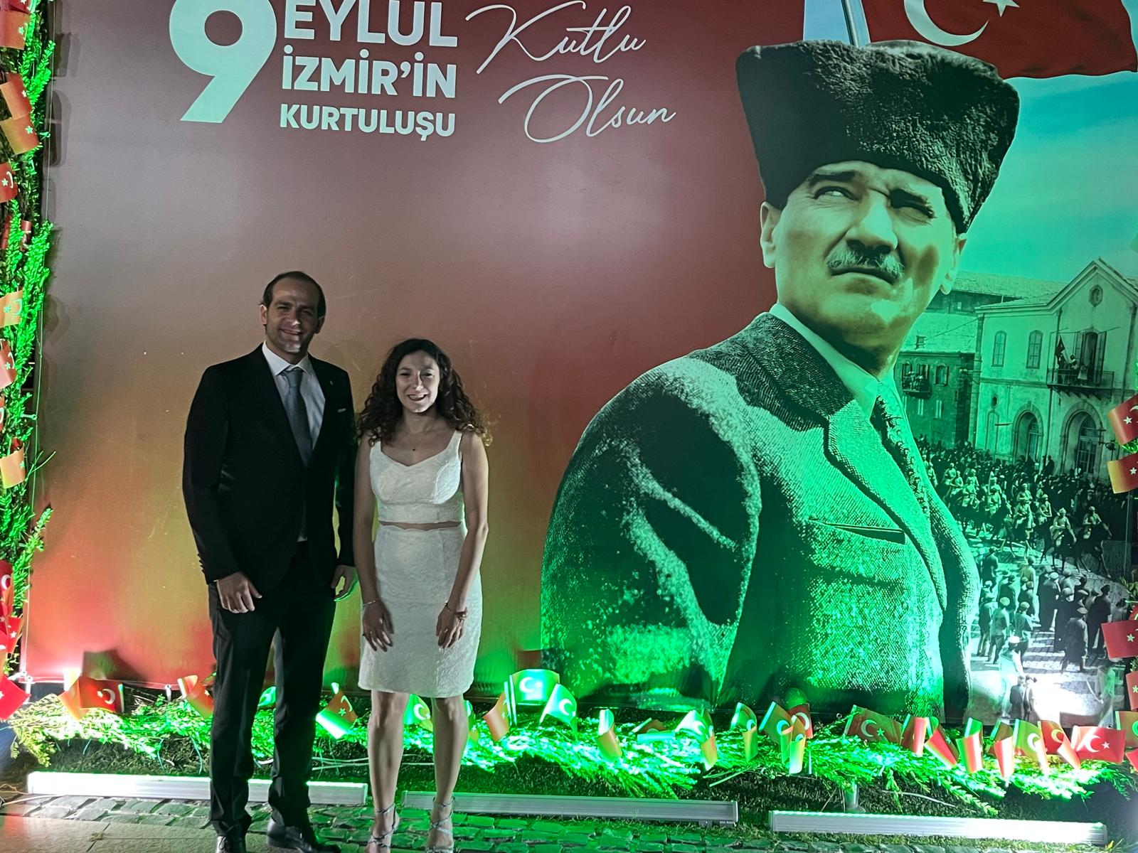 9 EYLÜL RESEPSİYONUNA KATILDIK