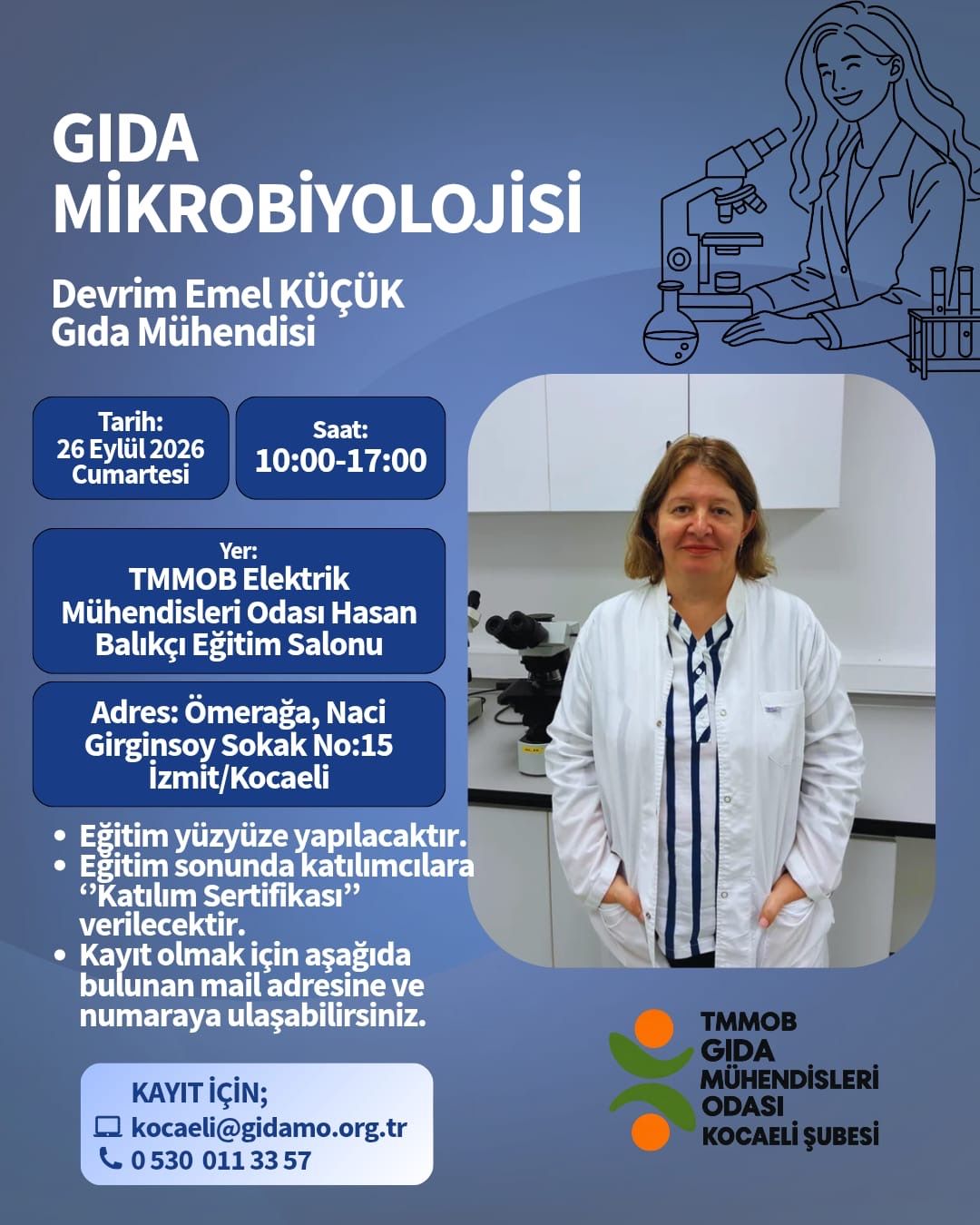 GIDA MİKROBİYOLOJİSİ EĞİTİM