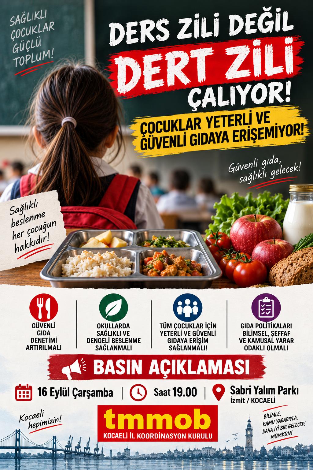TMMOB KOCAELİ İKK BASIN AÇIKLAMASI!