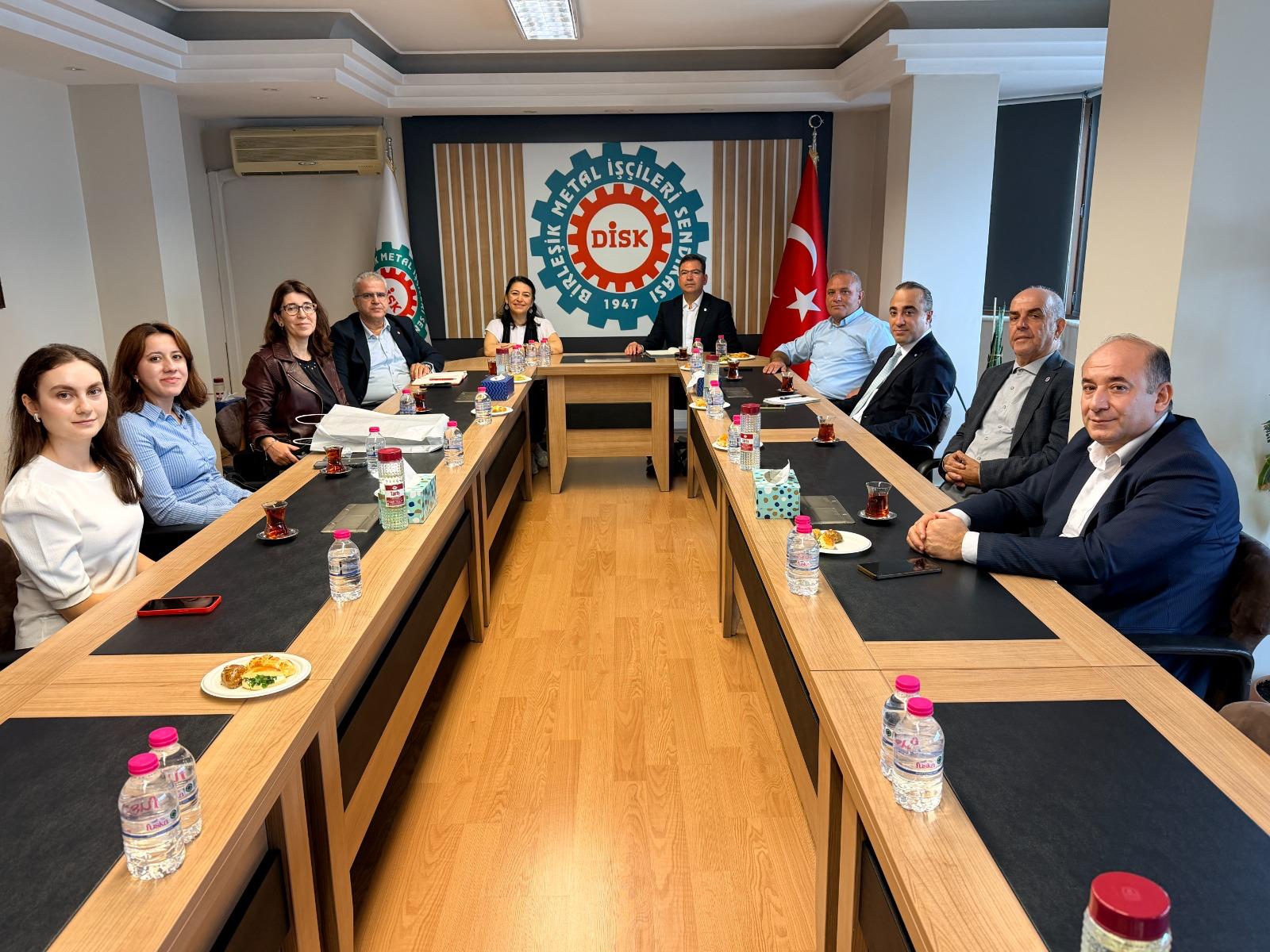 DİSK ve Nakliyat-İş Ziyareti ,Mühendislerden Taban Ücret Dayanışması