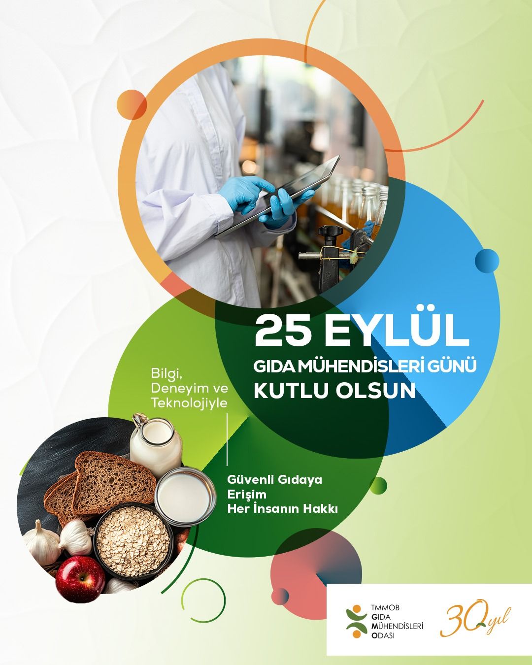 25 Eylül Gıda Mühendisleri Günü Kutlu Olsun!