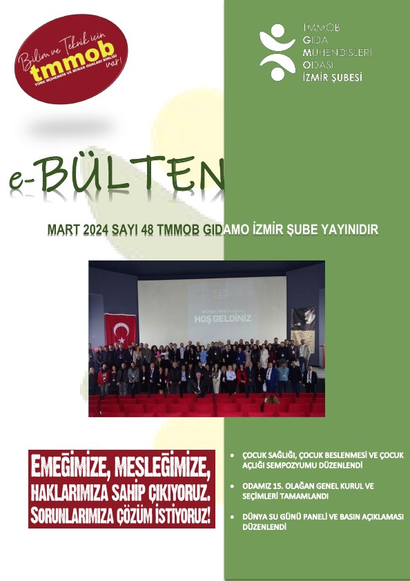 337 İZMİR ŞUBE e-BÜLTEN - Mart 2024