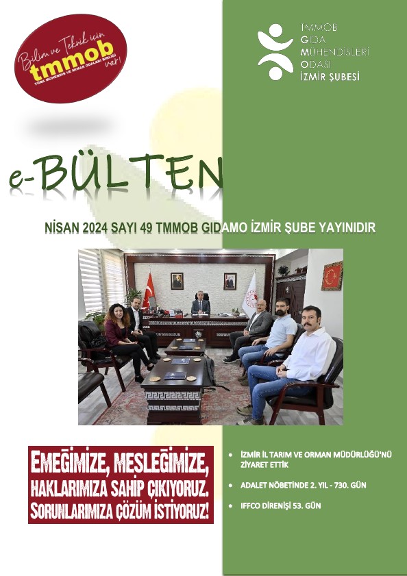 338 İZMİR ŞUBE e-BÜLTEN - Nisan 2024