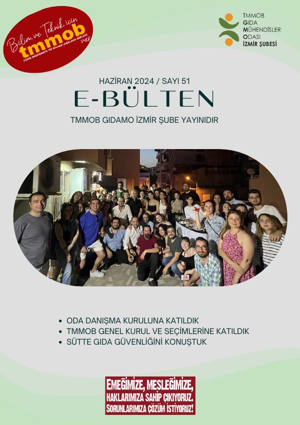 İZMİR ŞUBE e-BÜLTEN - Haziran 2024