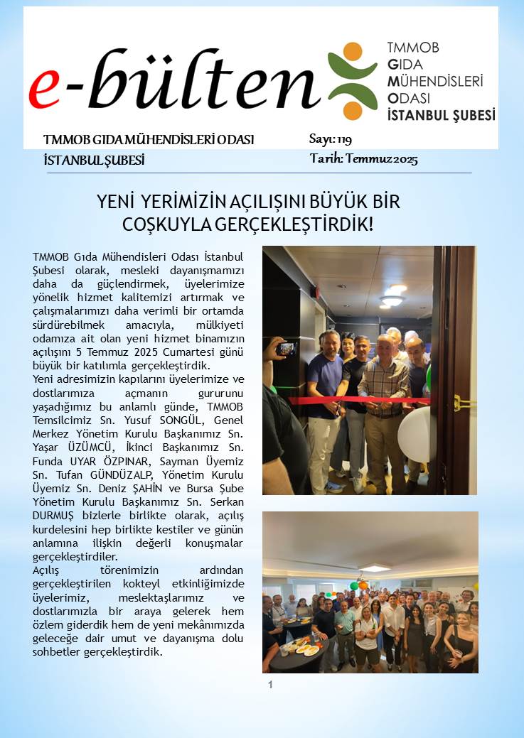 363 İSTANBUL ŞUBE e-BÜLTEN