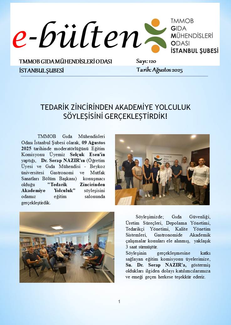 365 İSTANBUL ŞUBE e-BÜLTEN