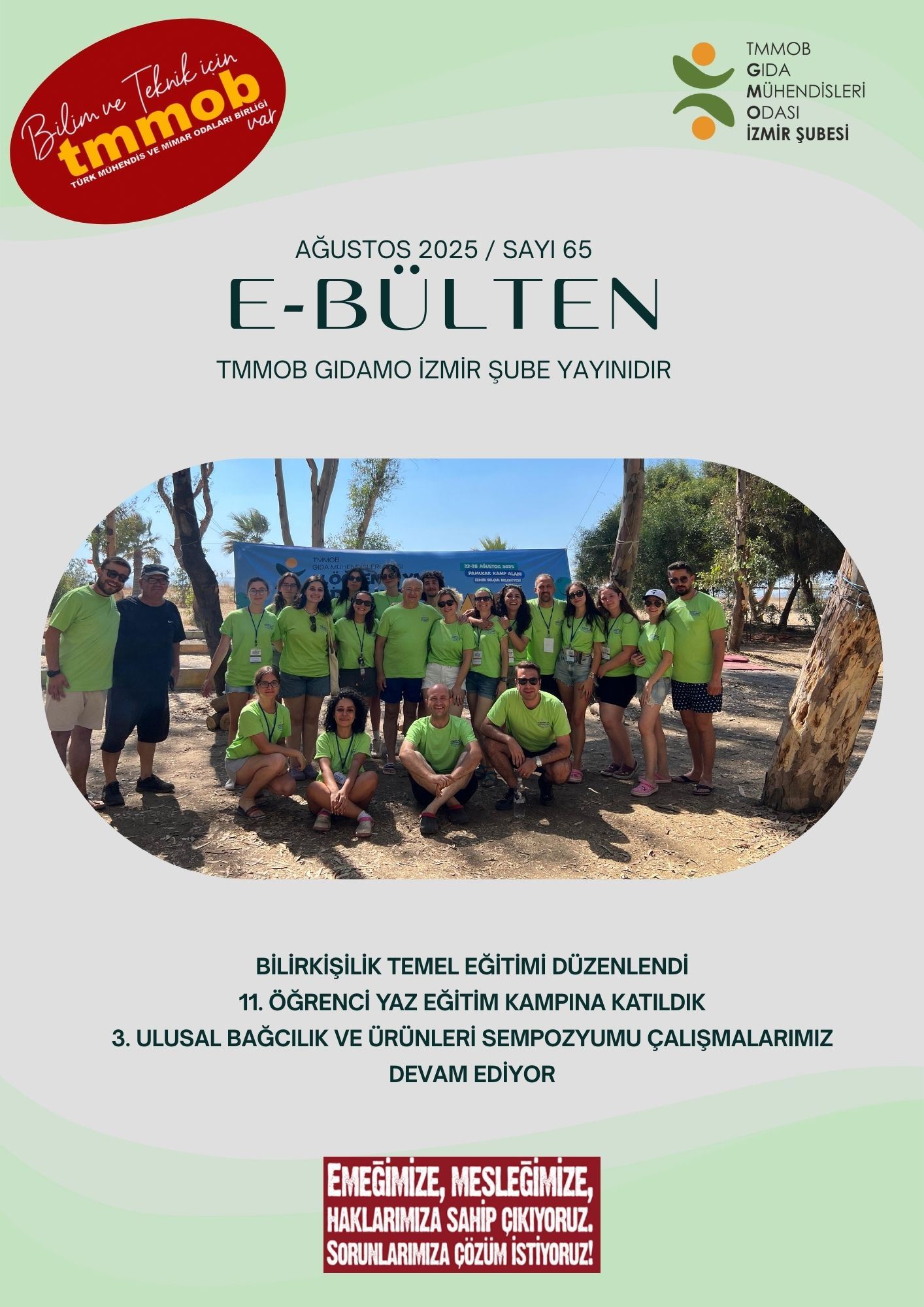 366 İZMİR ŞUBE e-BÜLTEN - Ağustos 2025