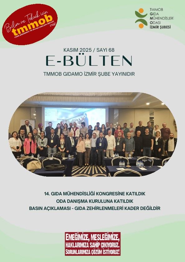 İZMİR ŞUBE e-BÜLTEN - Kasım 2025