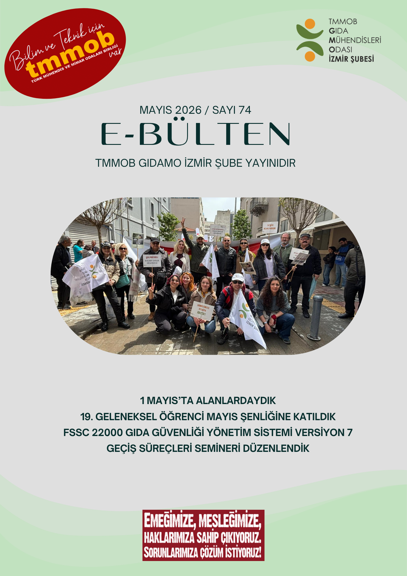 İZMİR ŞUBE e-BÜLTEN - Mayıs 2026 12.06.2026