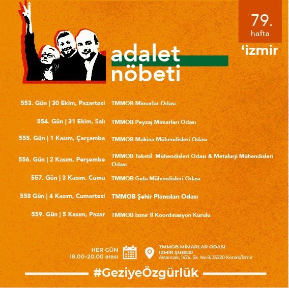 ADALET NÖBETİ 557. GÜN
