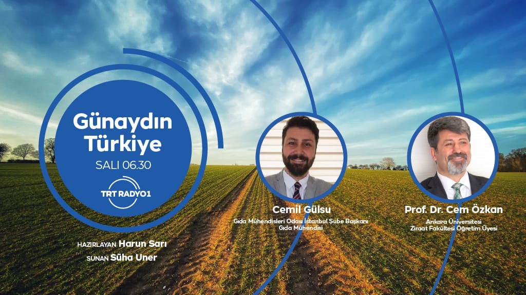 📢 YÖNETİM KURULU BAŞKANIMIZ CEMİL GÜLSU TRT RADYO 1 GÜNAYDIN TÜRKİYE PROGRAMI KONUĞU OLACAK