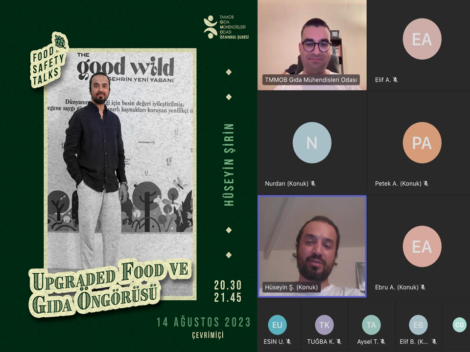 FOOD SAFETY TALKS - UPGRADED FOOD SÖYLEŞİSİNİ GERÇEKLEŞTİRDİK