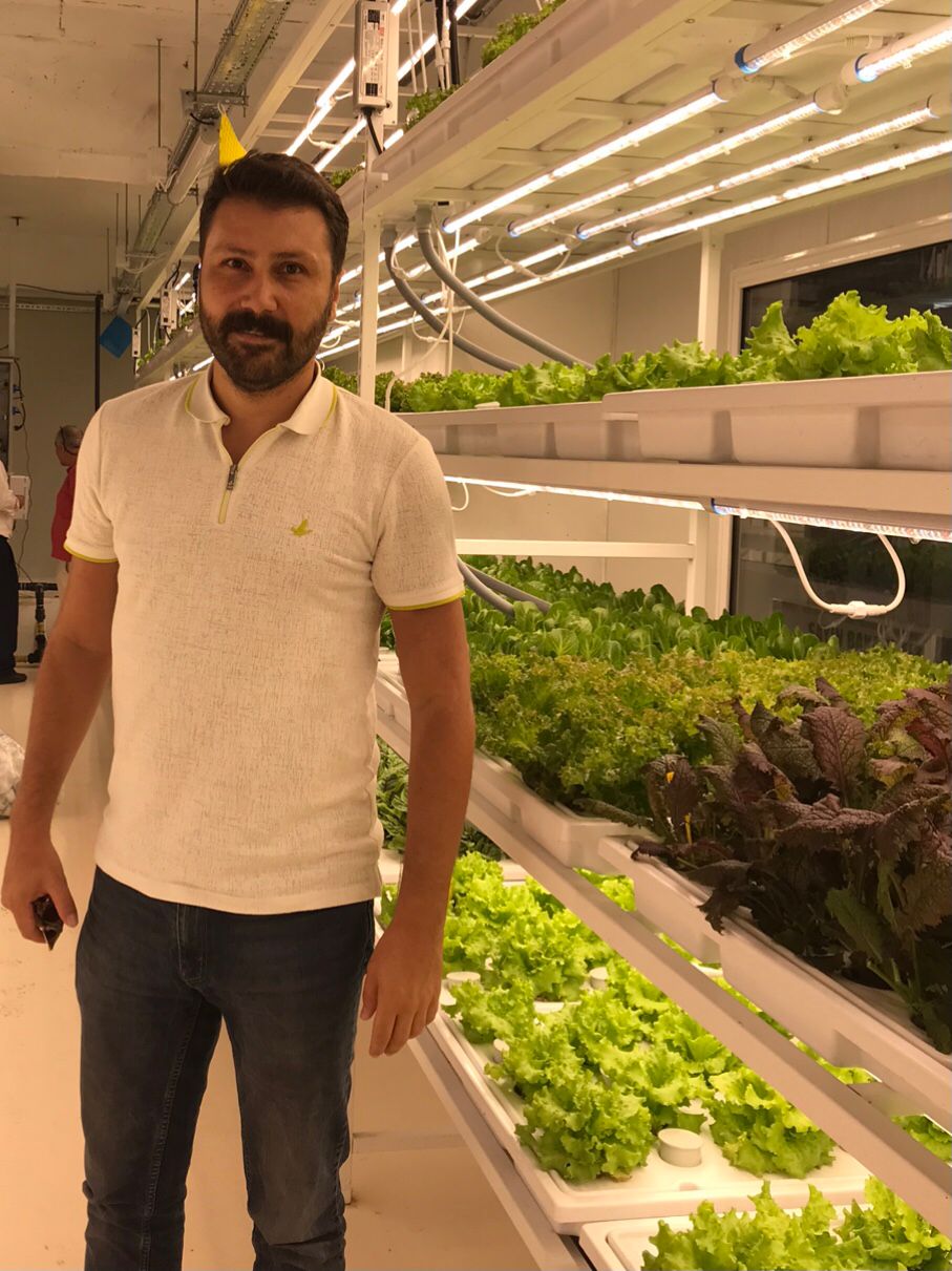 İSTANBUL KÂĞITHANE İLÇE TARIM VE ORMAN MÜDÜRLÜĞÜ/ İSTANBUL KAPALI DİKEY TARIM UYGULAMA MERKEZİNİ ZİYARET ETTİK