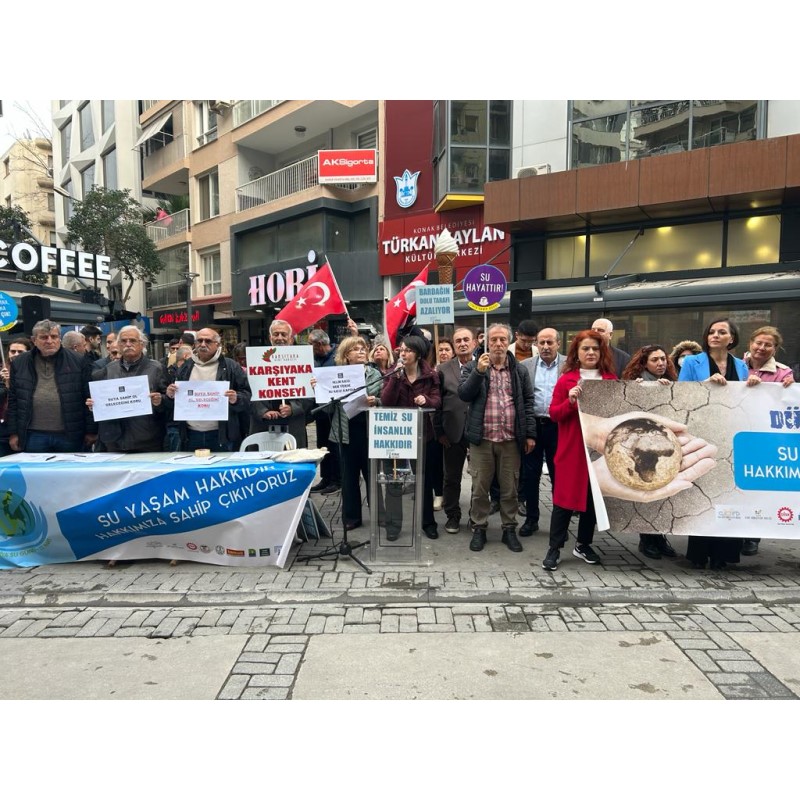 SUYUMUZA YAŞAMIMIZA SAHİP ÇIKIYORUZ…SU MÜCADELESİNİ BÜYÜTÜYORUZ…