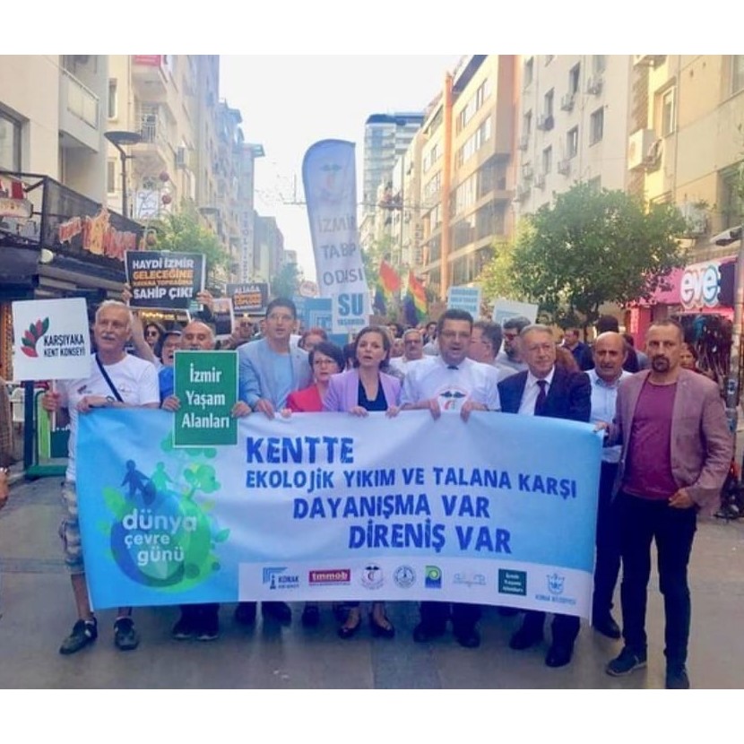 EKOLOJİK YIKIMA KARŞI DİRENİŞ VE DAYANIŞMA DEVAM EDİYOR.