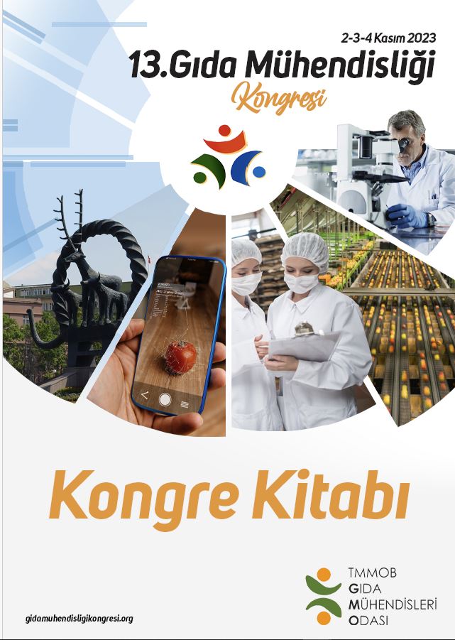 13. Gıda Mühendisliği Kongre Bildiriler Kitabı