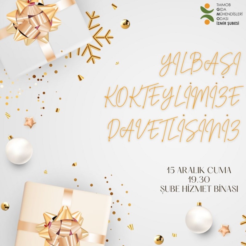YILBAŞI KOKTEYLİMİZE DAVETLİSİNİZ