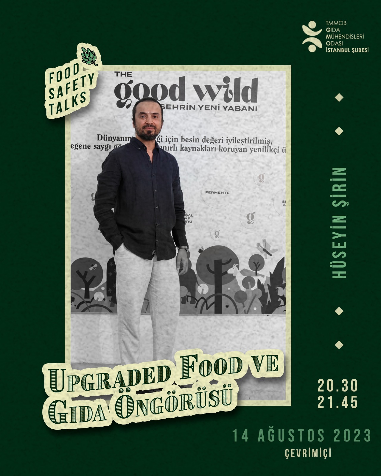 Food Safety Talks - Upgraded Food Söyleşi Duyurusu