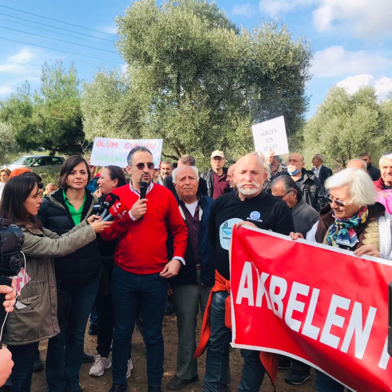 AKBELEN DİRENİŞİNE DESTEK VERMEYE DEVAM EDİYORUZ