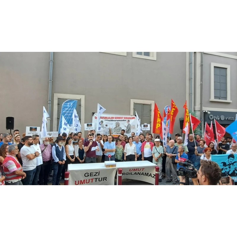 GEZİ DAVASI’NDA VERİLEN KARARI KABUL ETMİYORUZ!