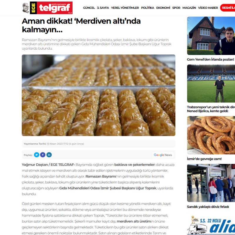 AMAN DİKKAT! ‘MERDİVEN ALTI’NDA KALMAYIN…