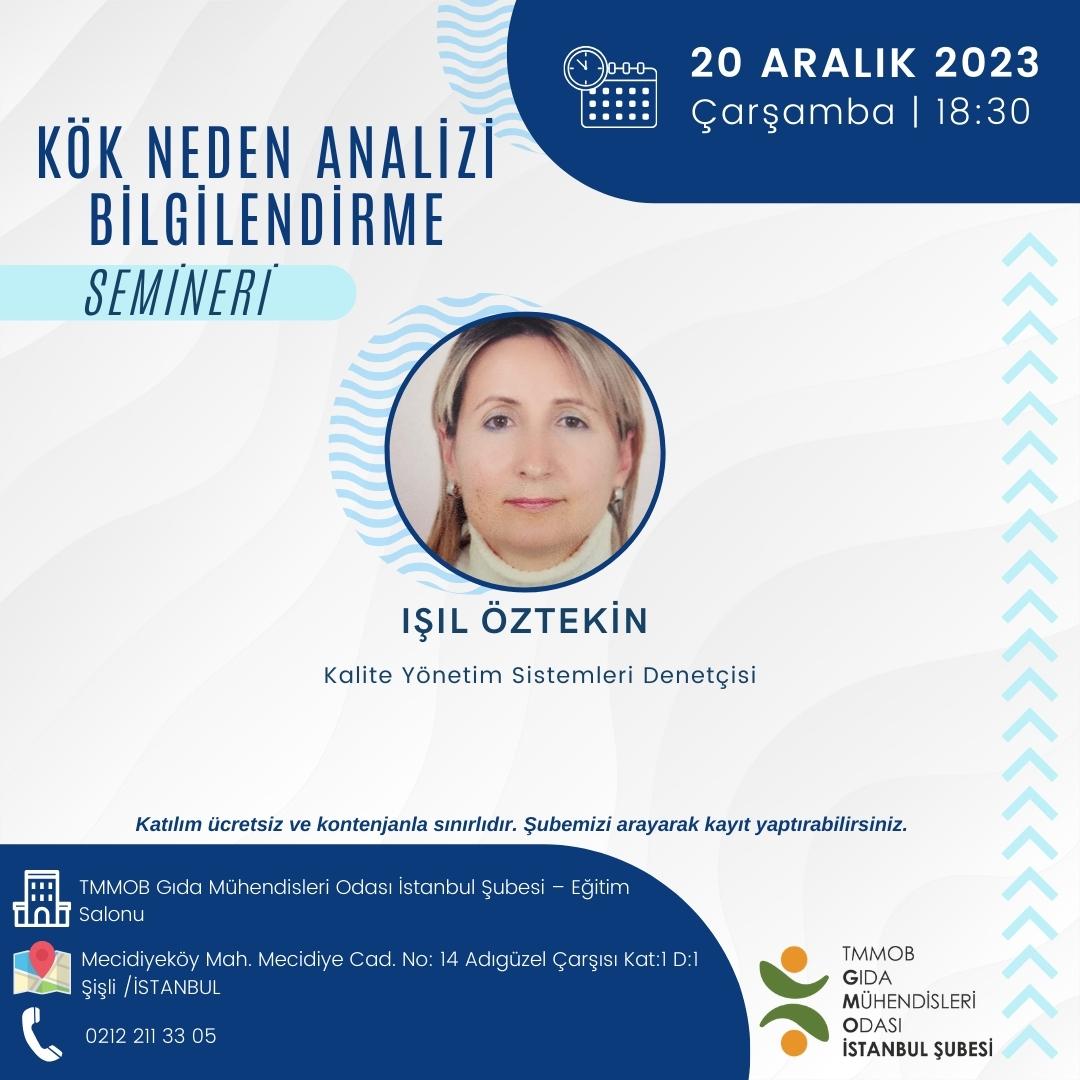 📢 YÜZYÜZE / KÖK NEDEN ANALİZİ BİLGİLENDİRME SEMİNERİ DUYURUSU