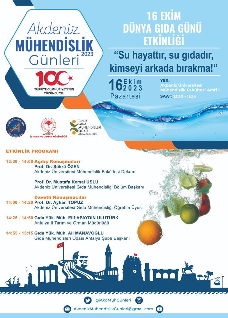 16 EKİM DÜNYA GIDA GÜNÜ ETKİNLİĞİ