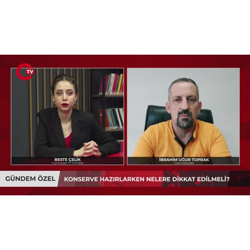 CUMHURİYET TV GÜNDEM ÖZEL: EVDE KONSERVE YAPIMI