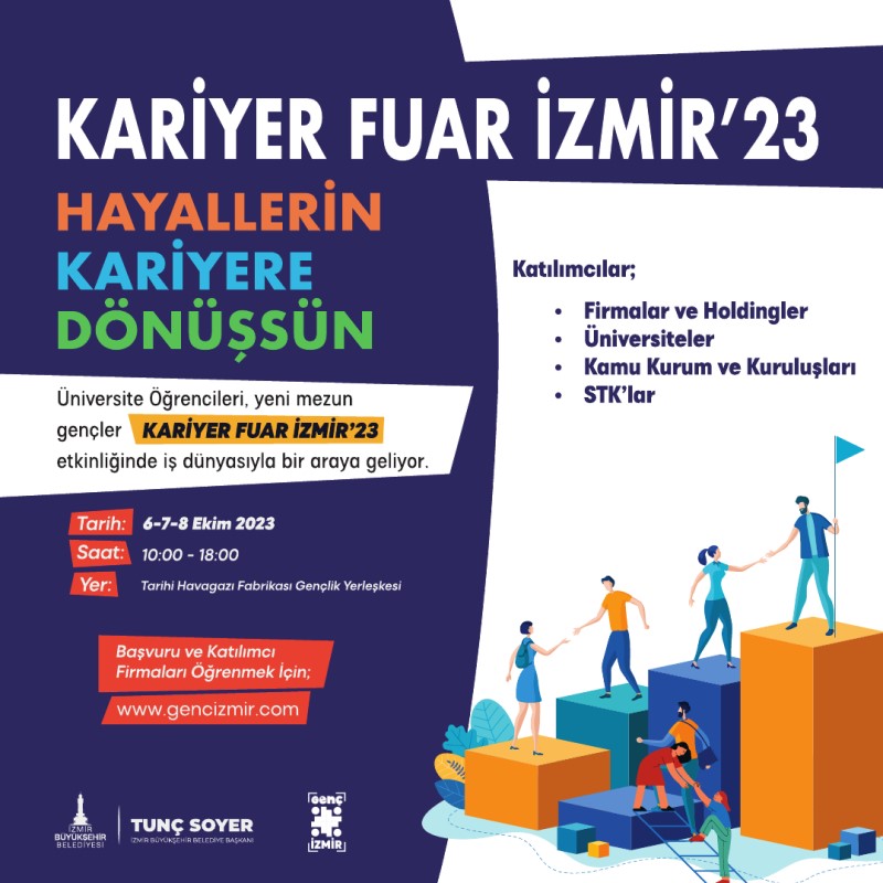 “KARİYER FUAR İZMİR’23“DE YERİMİZİ ALIYORUZ