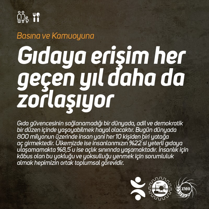 16 EKİM DÜNYA GIDA GÜNÜ: BASINA YANSIYANLAR