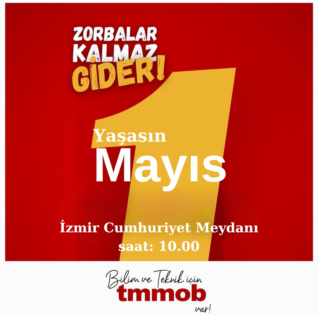 YAŞASIN 1 MAYIS!
