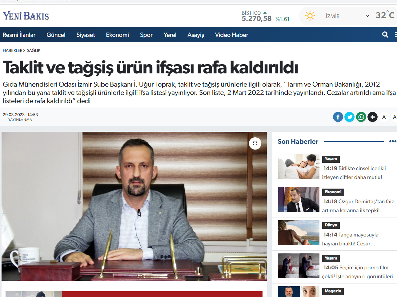YENİ BAKIŞ: TAKLİT VE TAĞŞİŞ ÜRÜN İFŞASI RAFA KALDIRILDI