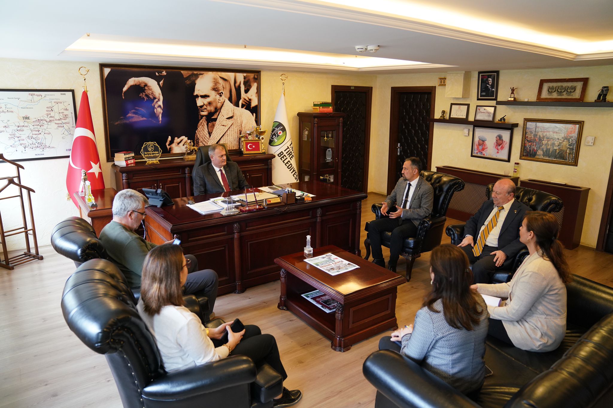 TİRE BELEDİYE BAŞKANI SALİH ATAKAN DURAN'I ZİYARET ETTİK