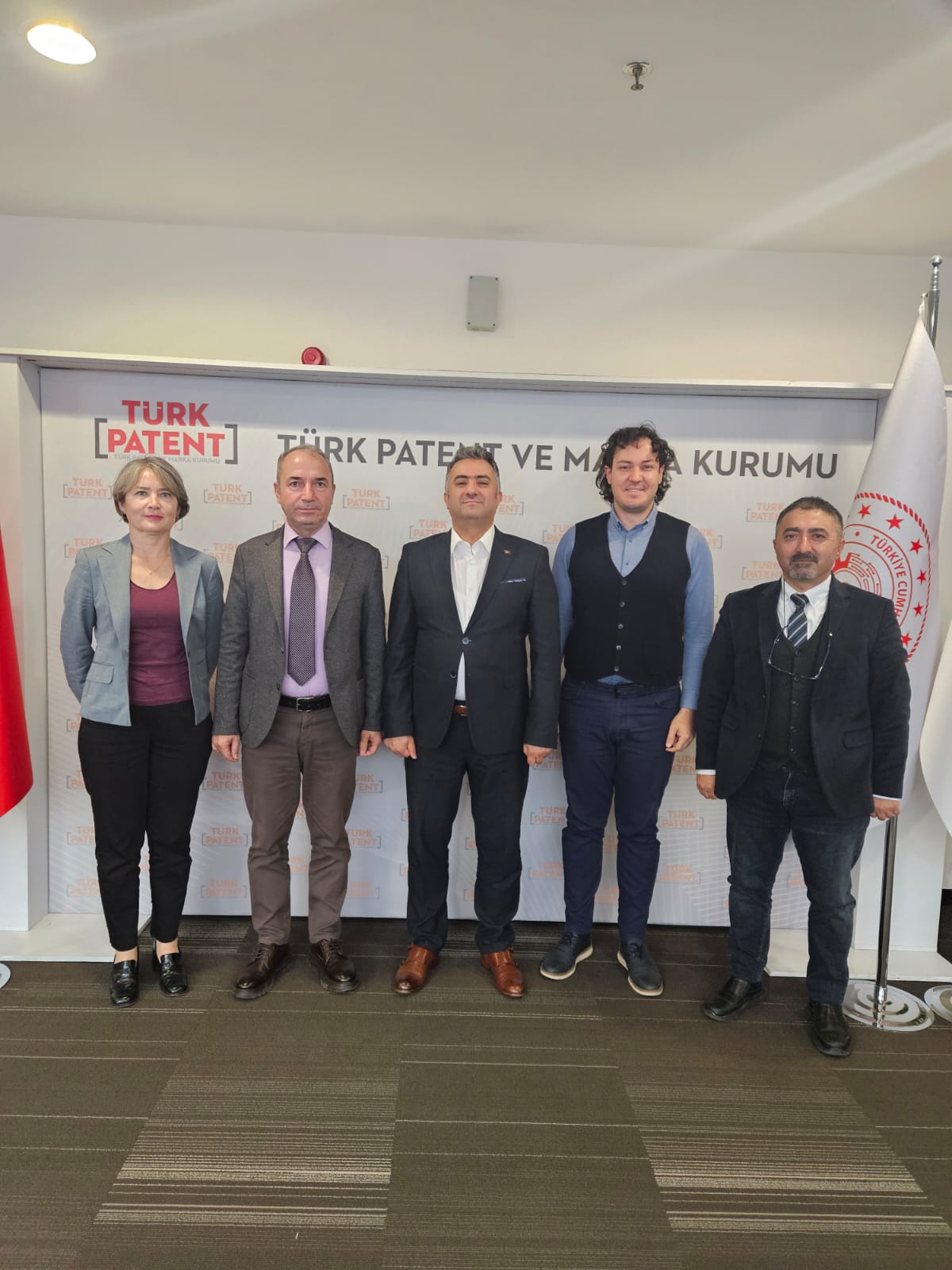 TÜRK PATENT VE MARKA YÖNETİM KURULU BAŞKANI PROF. DR. MUHAMMED ZEKİ DURAK`I MAKAMINDA ZİYARET ETTİK